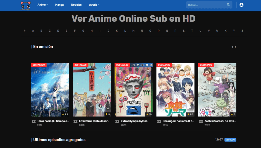 Anime online sub